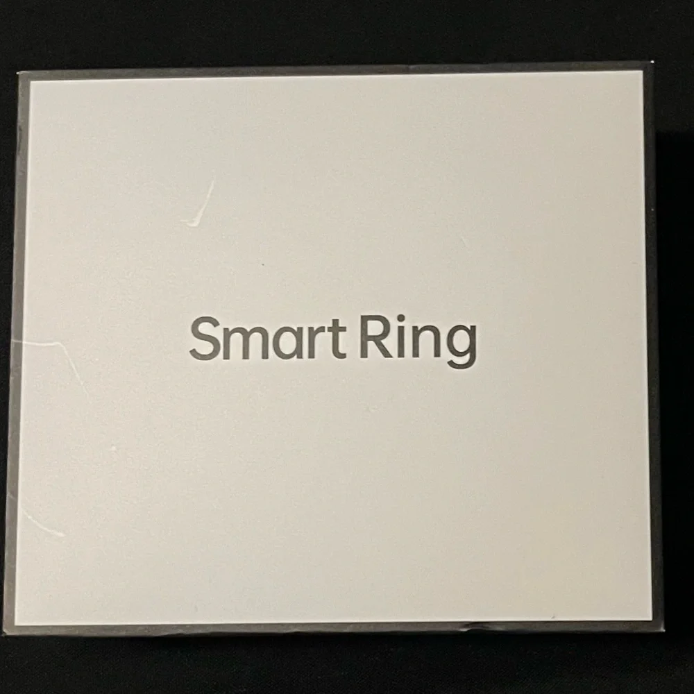 Smart Ring - Silver Smart Ring, Size 9 Wearable